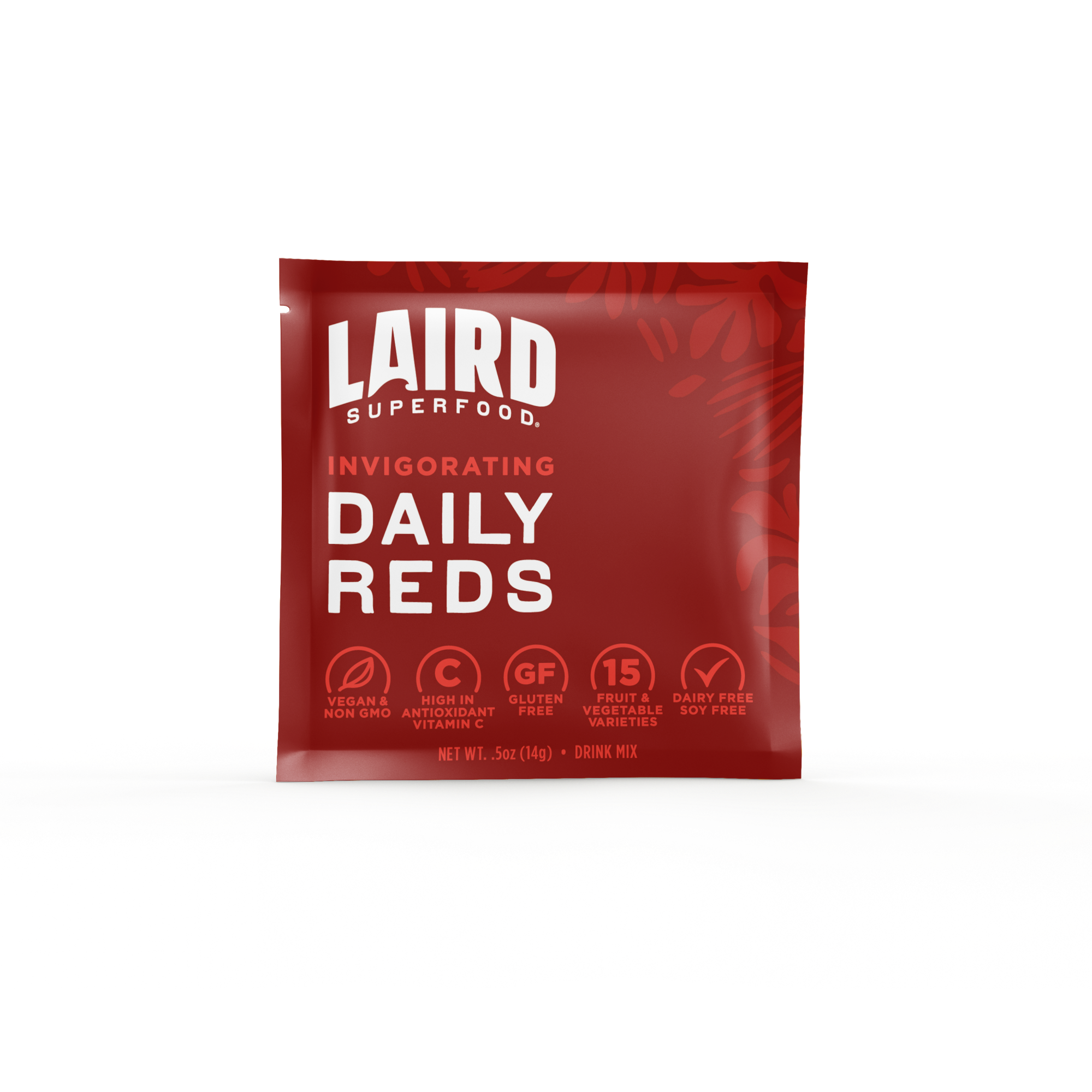 Antioxidant Daily Reds single serving packet packaging