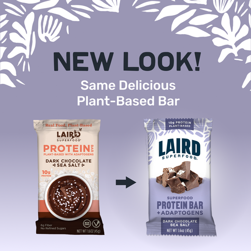 Dark Chocolate Sea Salt Protein Bar New Packaging