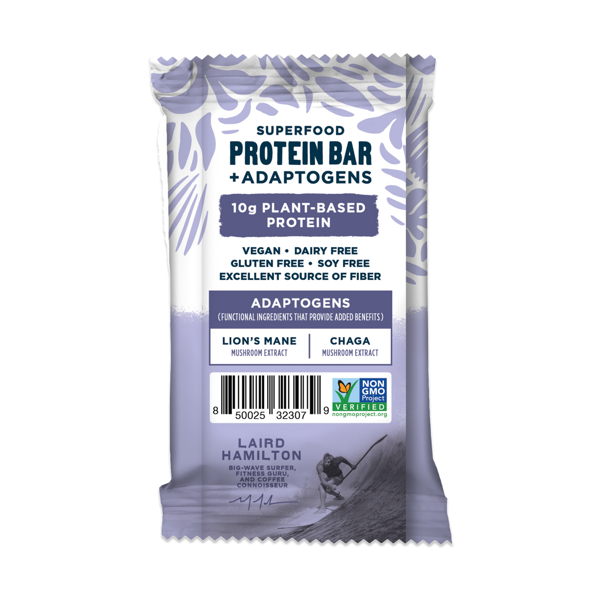 Dark Chocolate Sea Salt Protein Bars with Adaptogens Laird Superfood