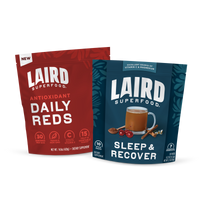 Daily Reds Blend and Laird Superfood's Sleep and Recover Bundle