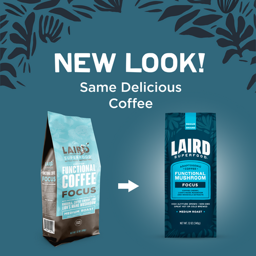 Focus Functional Mushroom Coffee New Packaging