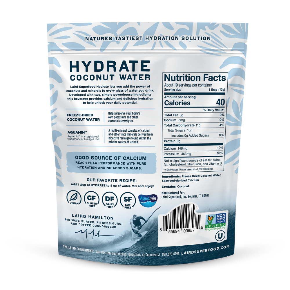 Coconut water drink mix. Powdered coconut water.