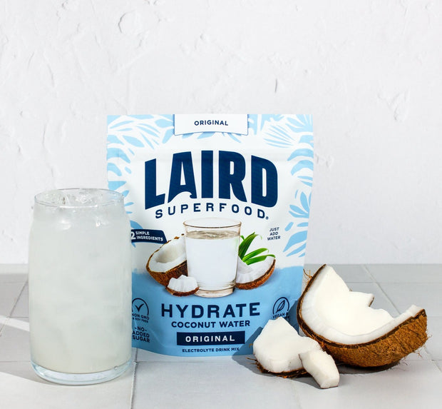 Hydrate Coconut Water. 