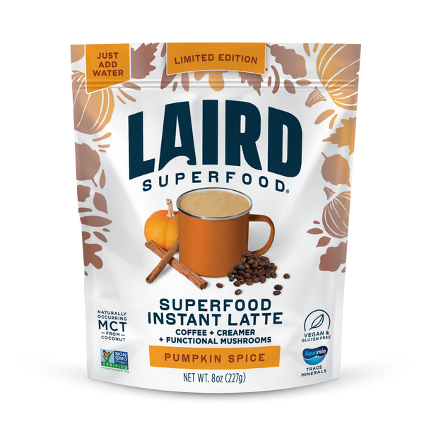 Pumpkin Spice Instant Latte with Adaptogens | Laird Superfood