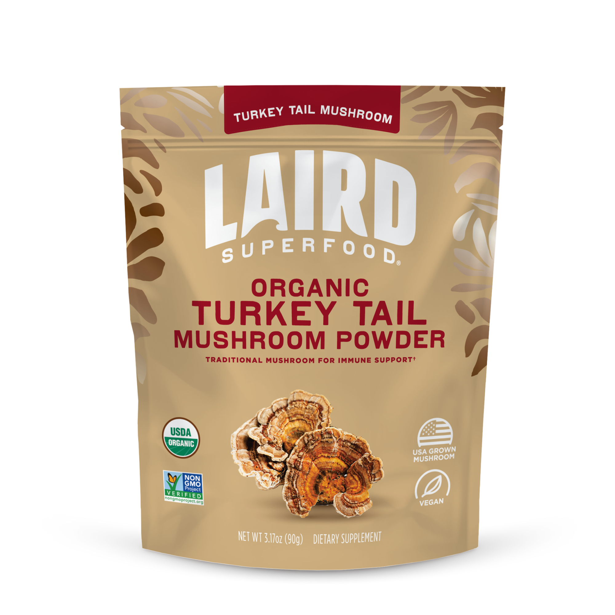 Laird Superfood organic turkey tail mushroom powder 