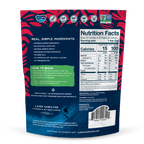 Back of a Laird Superfood package with nutrition facts and ingredient information.