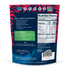 Back of a Laird Superfood package with nutrition facts and ingredient information.
