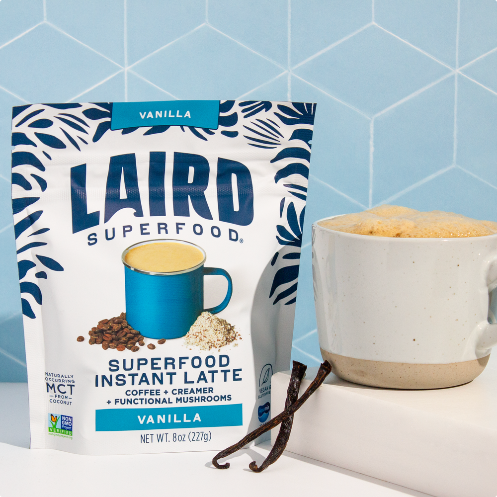 Vanilla Instant Latte – Laird Superfood Vanilla Instant Latte – Laird Superfood