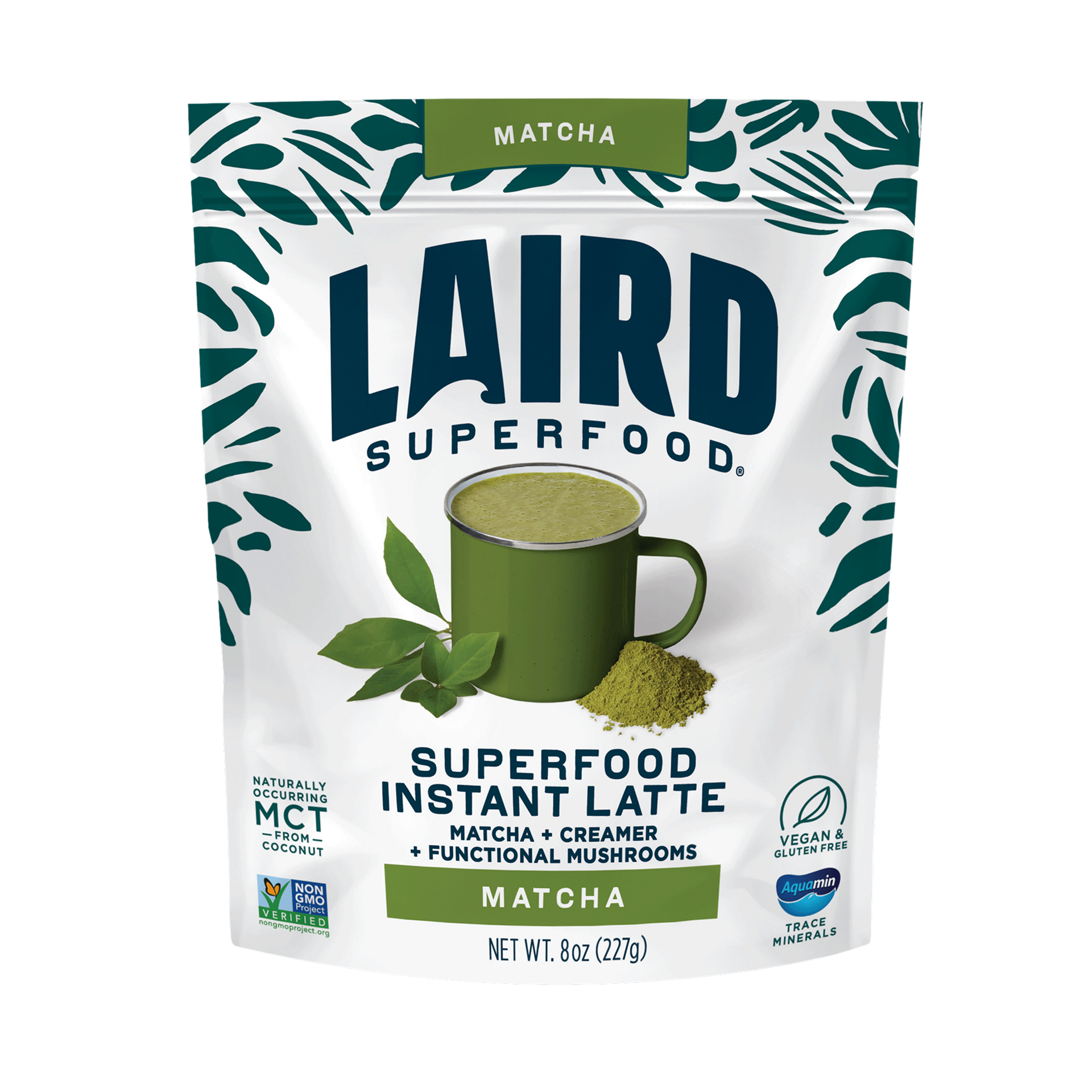 Matcha with Adaptogens | Matcha Green Tea Latte | Laird Superfood