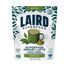 Instant coffee package from Laird Superfood, featuring a vibrant design and highlighting its organic ingredients.