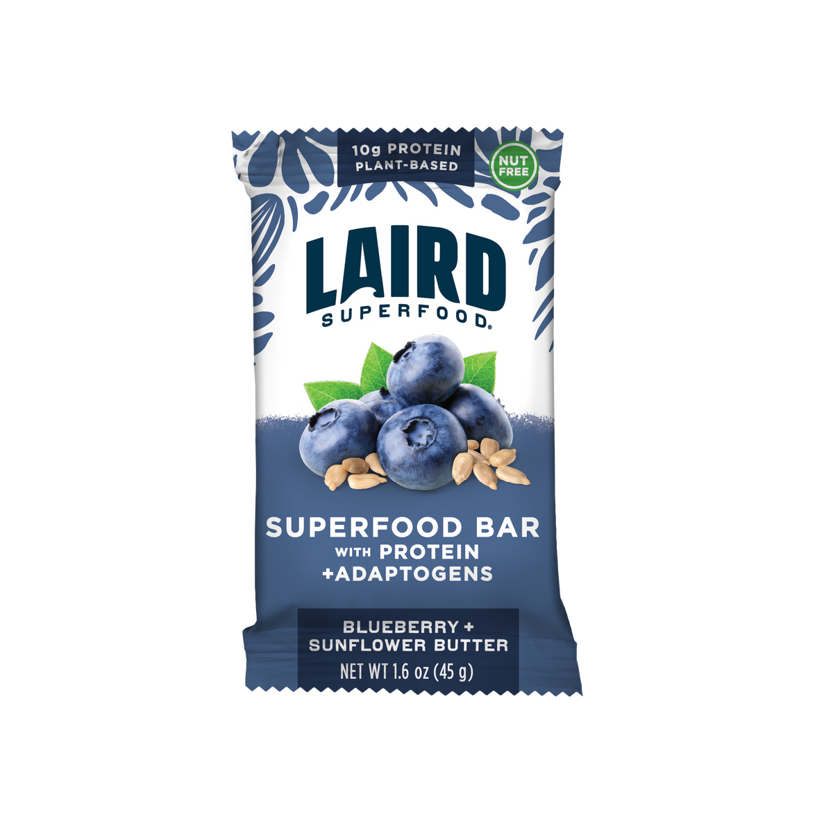 Blueberry + Sunflower Butter Superfood Bar (10pk) – Laird Superfood