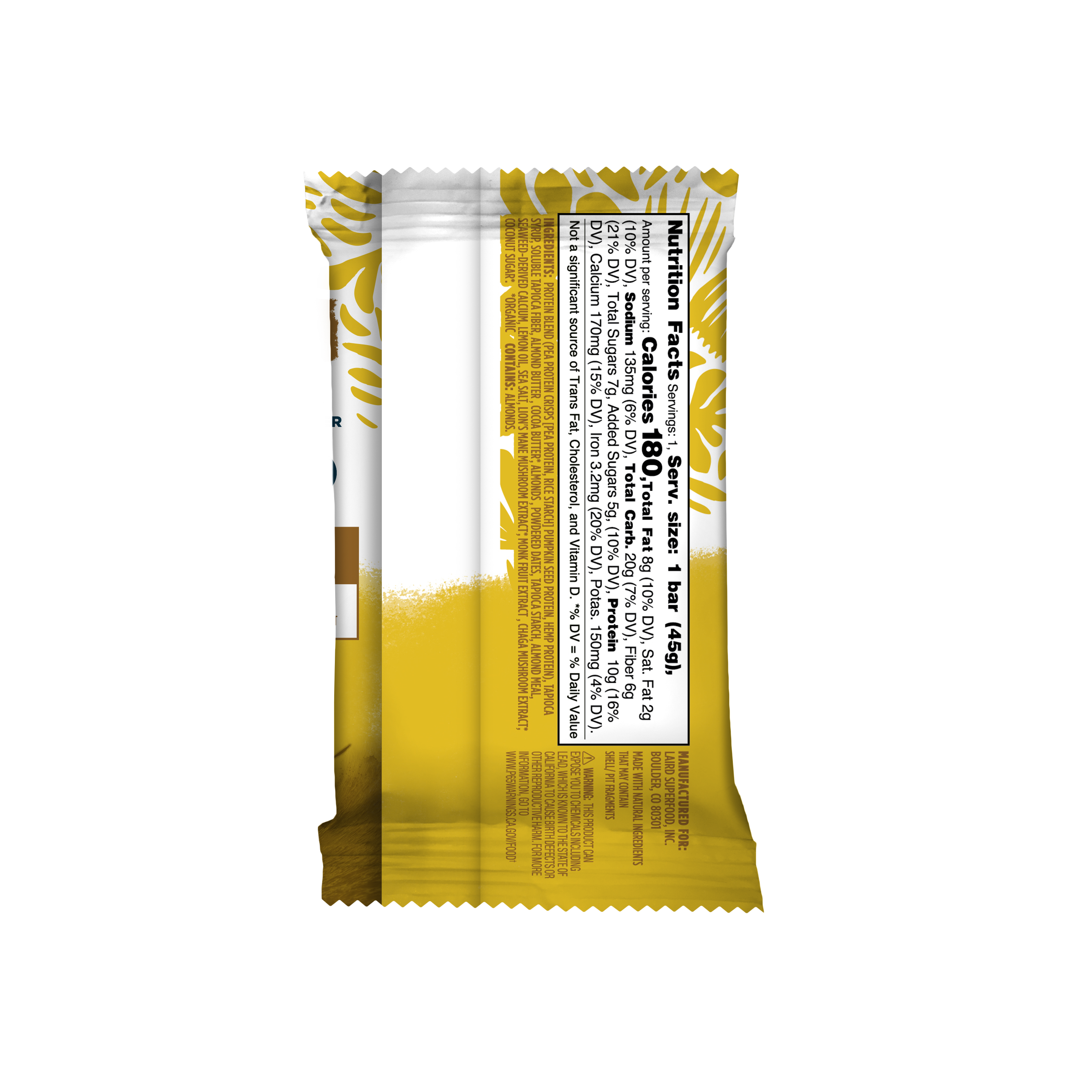 Lemon Almond Protein Bar (10pck)