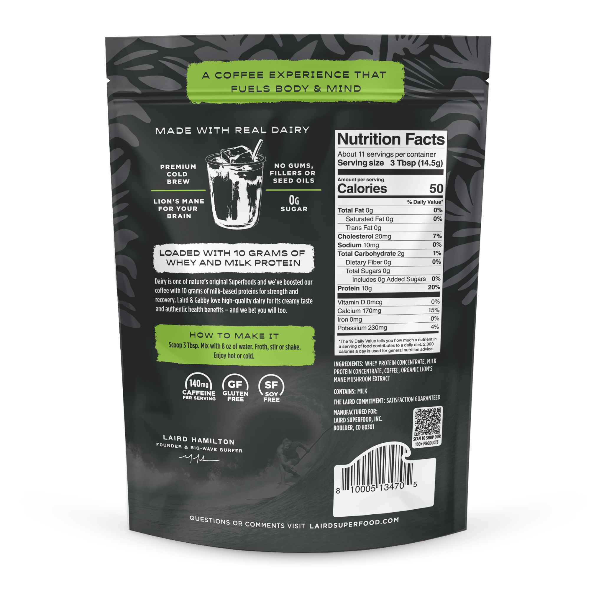 Unsweetened Protein Coffee 5.3oz