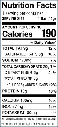 Double Chocolate Peanut Butter Protein Bar (10pk)