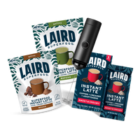 Lattes on the go bundle pack by Laird Superfoods