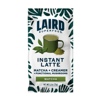 Matcha Instant Latte Single Serving by Laird Superfood