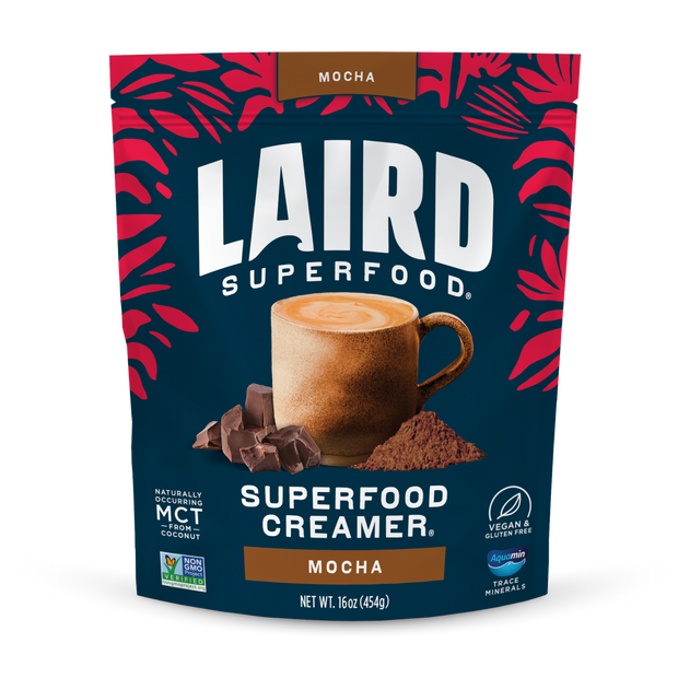 Mocha Superfood Creamer front packaging