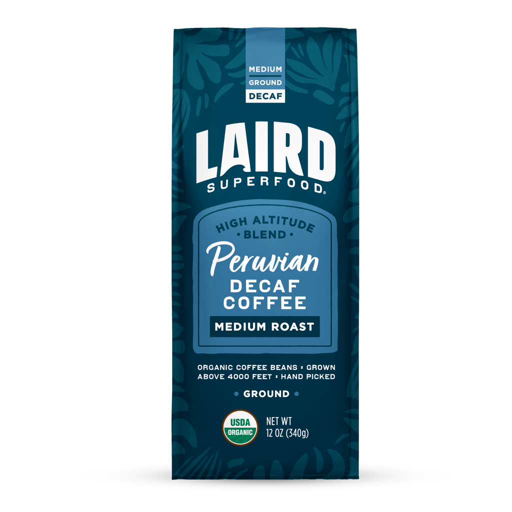 Peruvian Medium Roast Ground Decaf Coffee