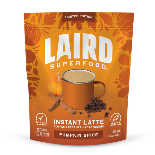 Pumpkin Spice Instant Latte with Adaptogens Front of Package