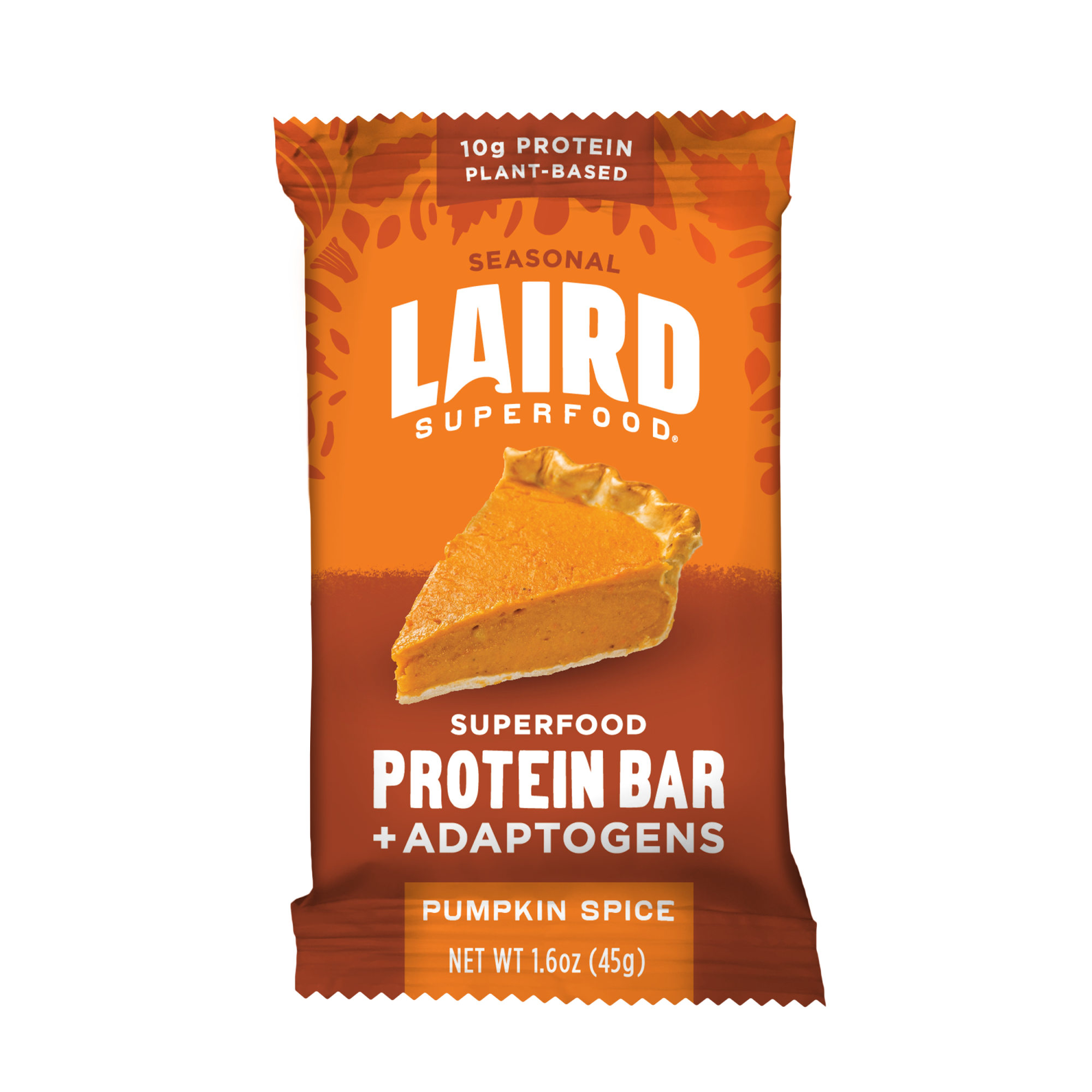 Pumpkin Spice Superfood Protein Bar With Adaptogens | Laird Superfood