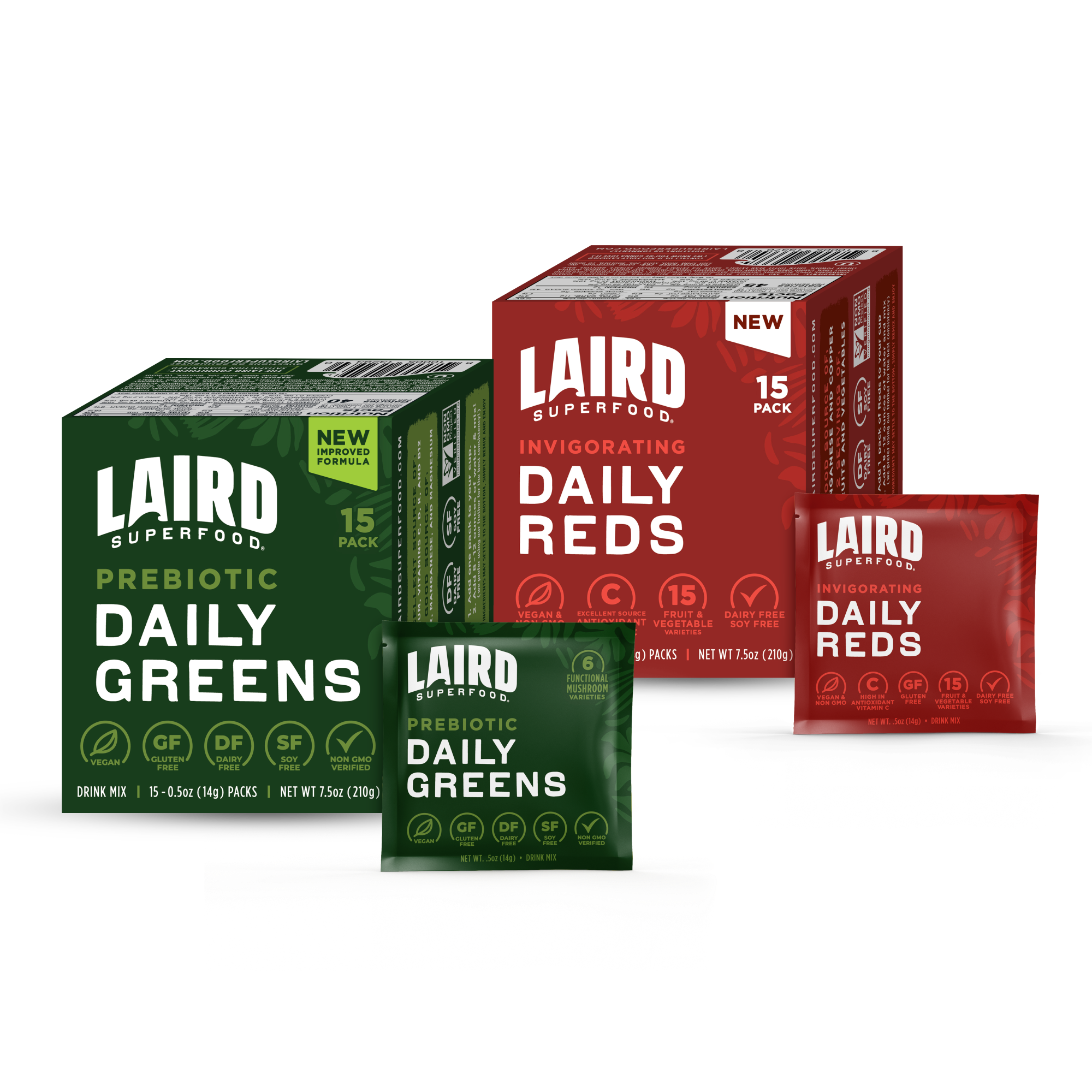 Greens & Reds Travel Bundle