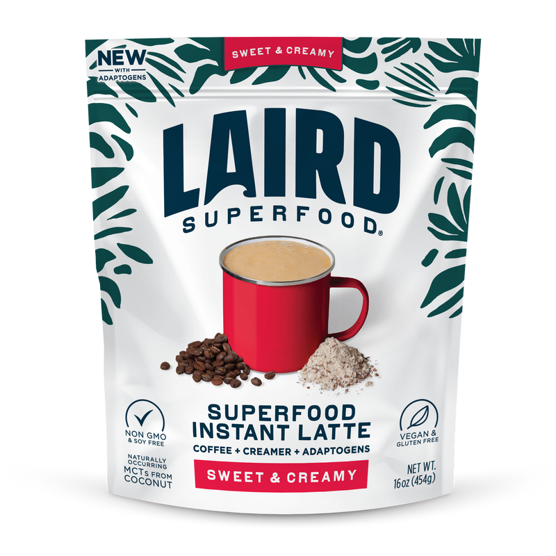 Sweet Creamy with Adaptogen Superfood Creamer Laird Superfood