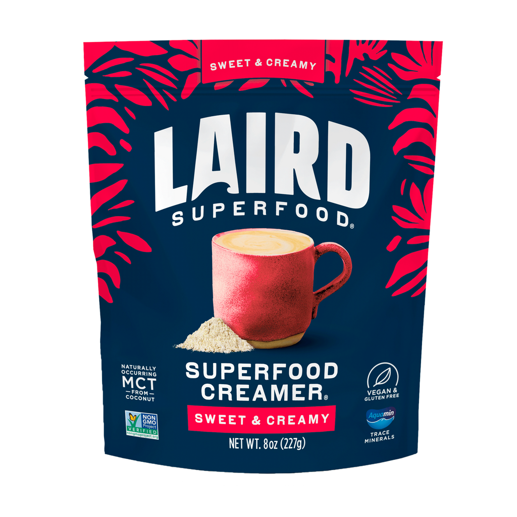 Sweet and Creamy Superfood Creamer 8oz Packaging