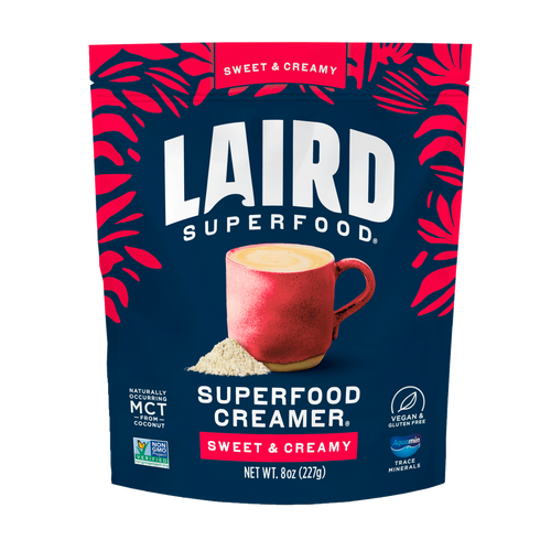 Sweet and Creamy Superfood Creamer 8oz Packaging