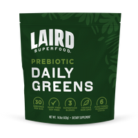 Prebiotic Daily Greens, 14.8 oz Bag, Front