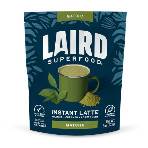 Matcha Flavored Instant Latte Packaging