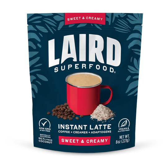 Sweet and Creamy Instant Latte with Adaptogens