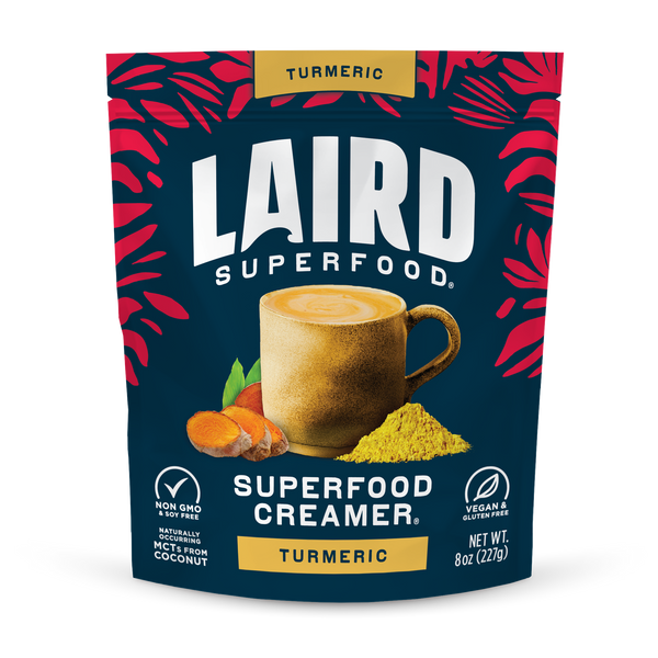 Turmeric Superfood Creamer Plant Based Laird Superfood