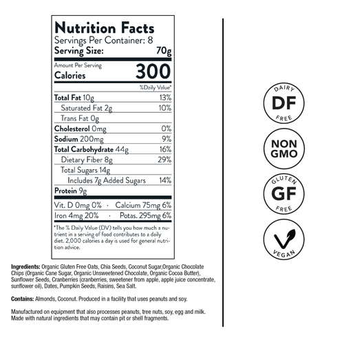 Trail Mix Fix Performance Oatmeal