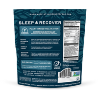 Sleep and Recover – Back of Package