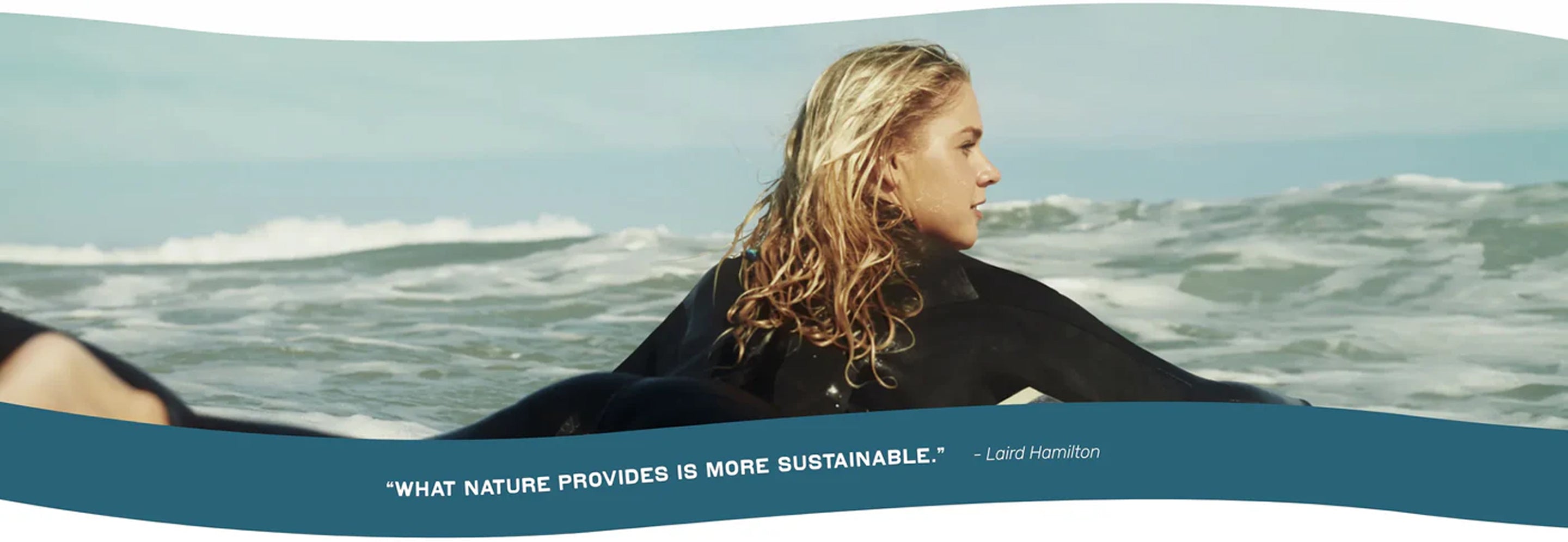 Surfboard banner